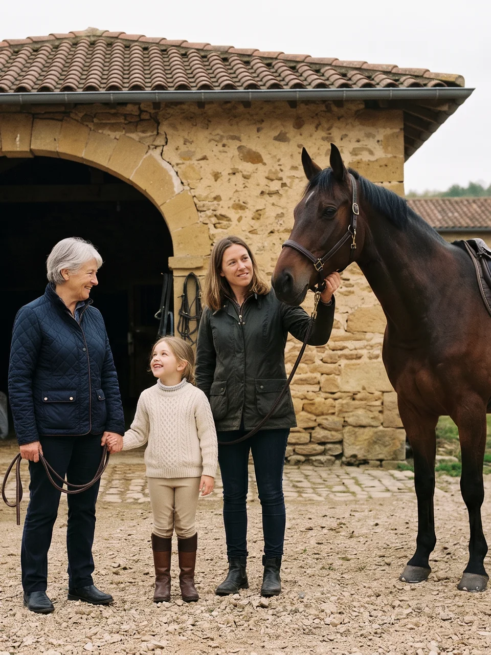 L'équipe, Poney Aventure, centre équestre à Châteauneuf-sur-Isère